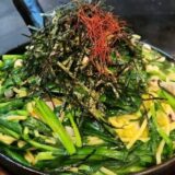 香南市の名物「ニラ塩焼きそば」。廣末屋さんになります。場所は、ヤ・シィパークを北に約3キロ！