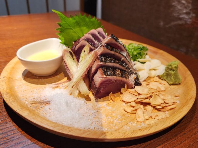 かつお塩タタキ